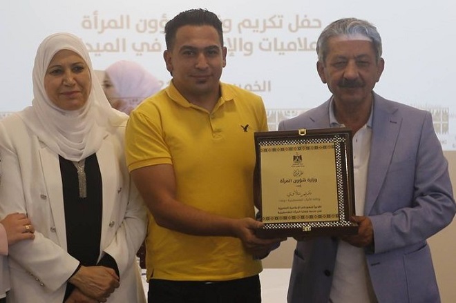 تكريم مراسل "وفا" بالقدس المحتلة نديم علاوي