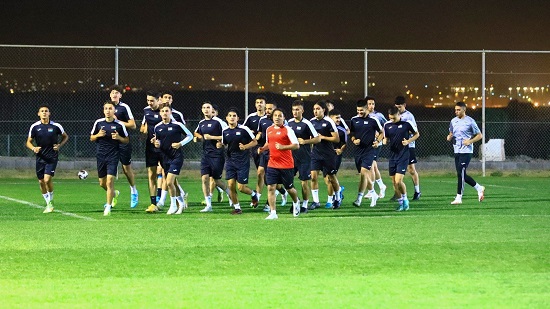 من تدريبات منتخب فلسطين للشباب