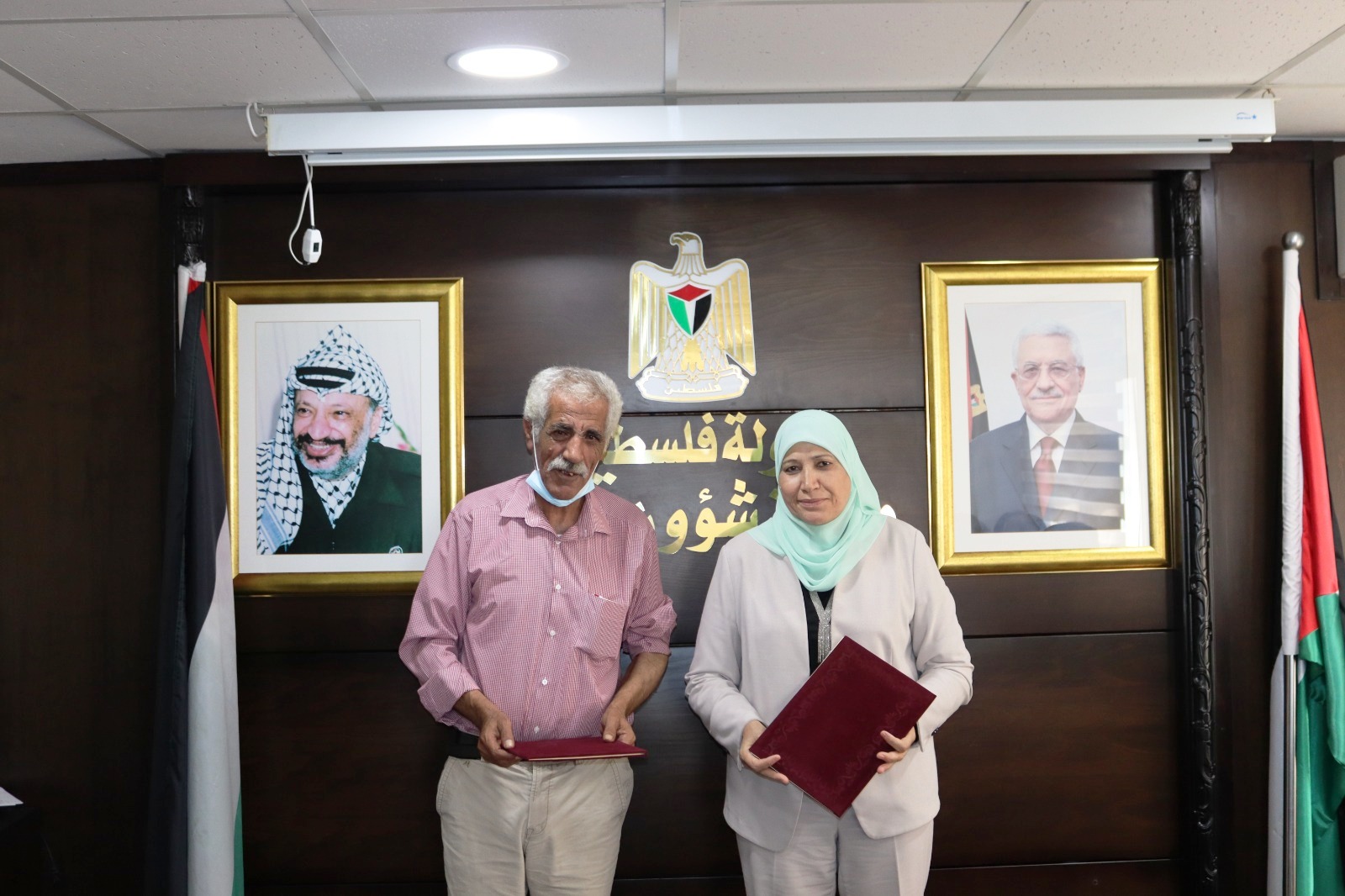 جانب من توقيع المذكرة