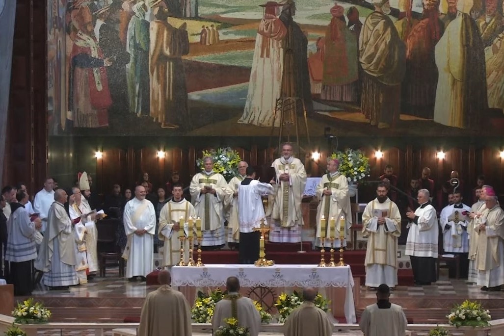 جانب من القداس الاحتفالي