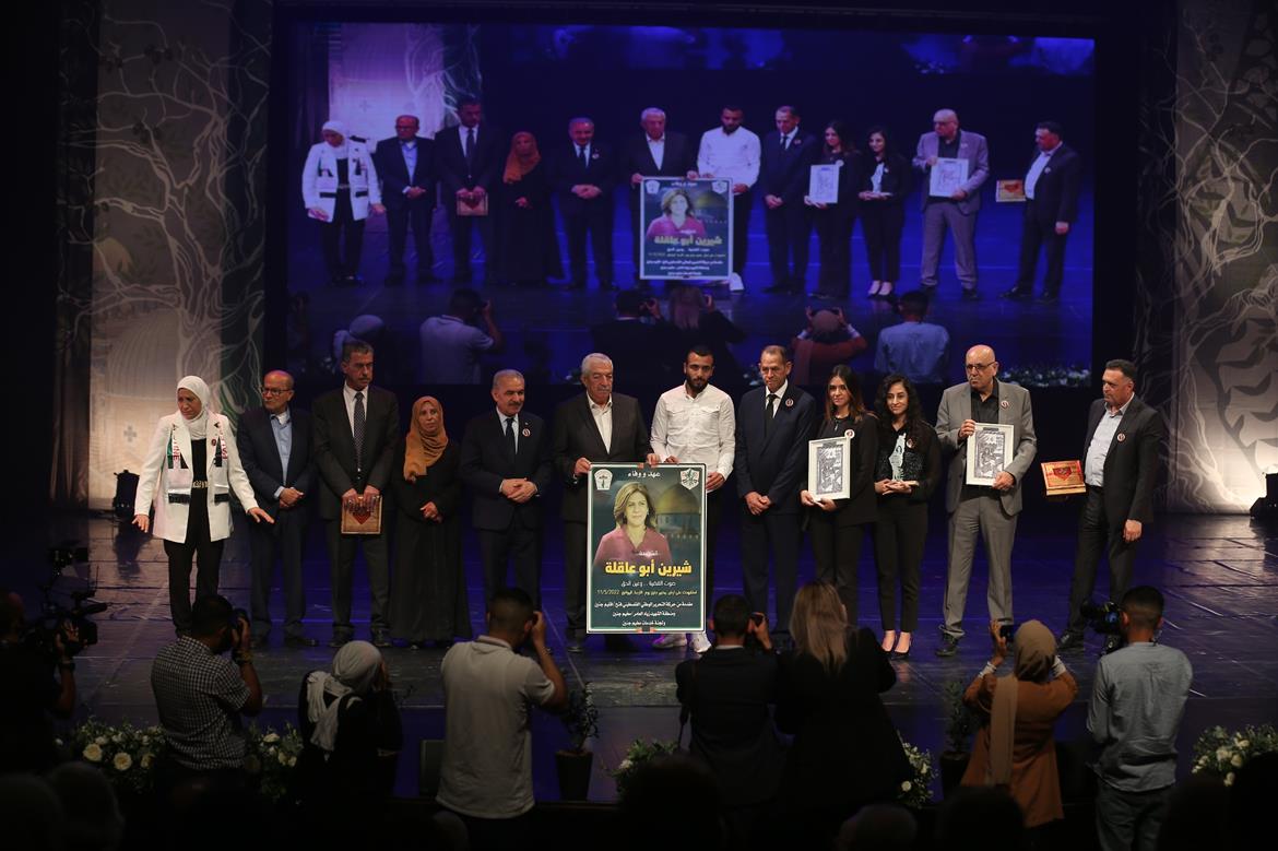 جانب من التأبين (تصوير: محمد أبو زيد/ وفا)