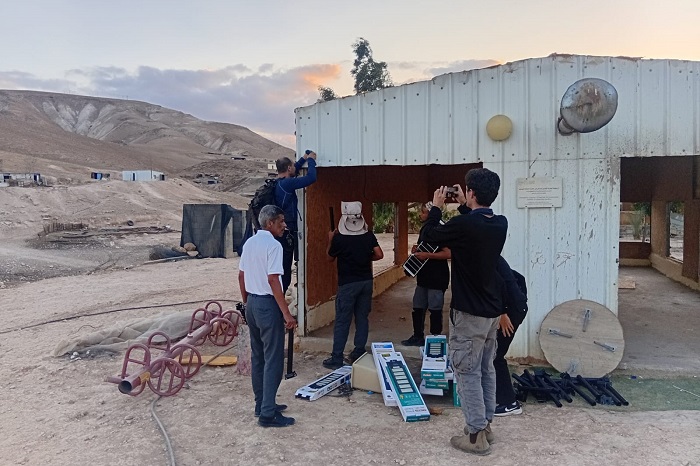 صورة من يوم أمس توثق عودة المواطنين في تجمع عرب المليحات