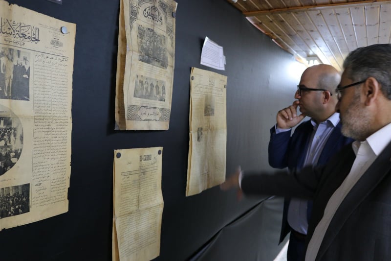 الوزير الهدمي خلال زيارة مؤسسة "ميثاق"