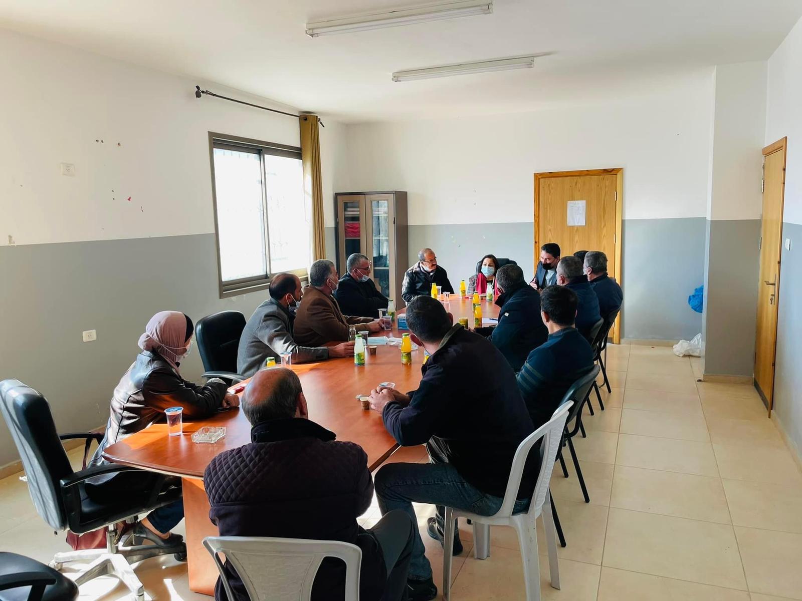 جانب من الاجتماع 