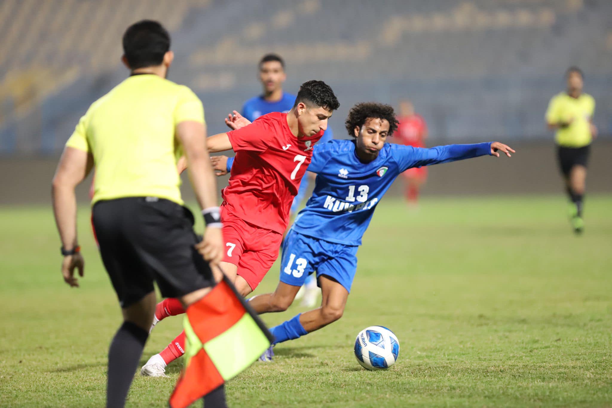 جانب من المباراة