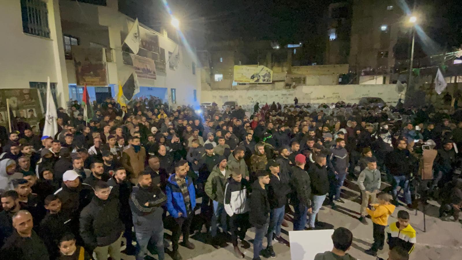 جانب من المشاركين في المهرجان (تصوير: ثائر أبو بكر/وفا)