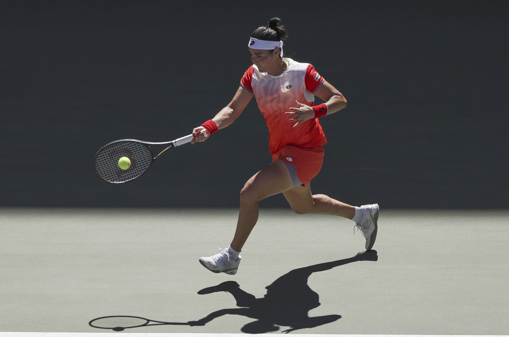 اللاعبة التونسية أُنس جابر (تصوير: أ ف ب)