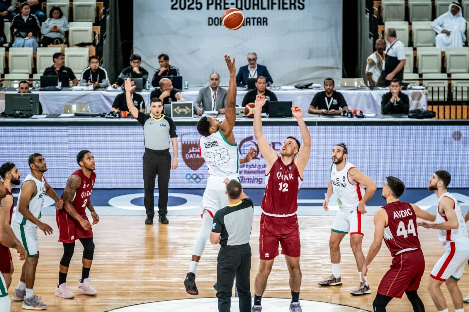 جانب من المباراة