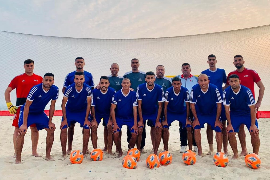 منتخبنا الوطني لكرة القدم الشاطئية 