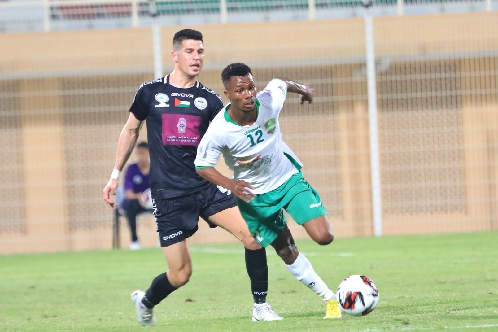 جانب من المباراة