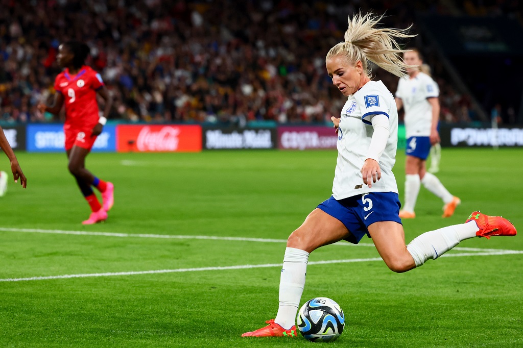 جانب من مباراة انجلترا وهايتي (تصوير: أ ف ب)