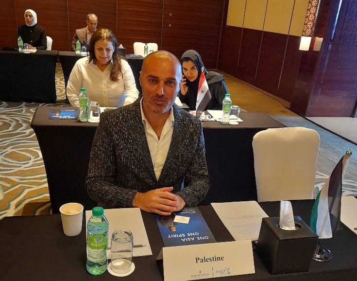 رئيس اتحاد الريشة الطائرة يعقوب العيسة