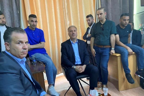 جانب من اللقاء (تصوير: ثائر أبو بكر/وفا)