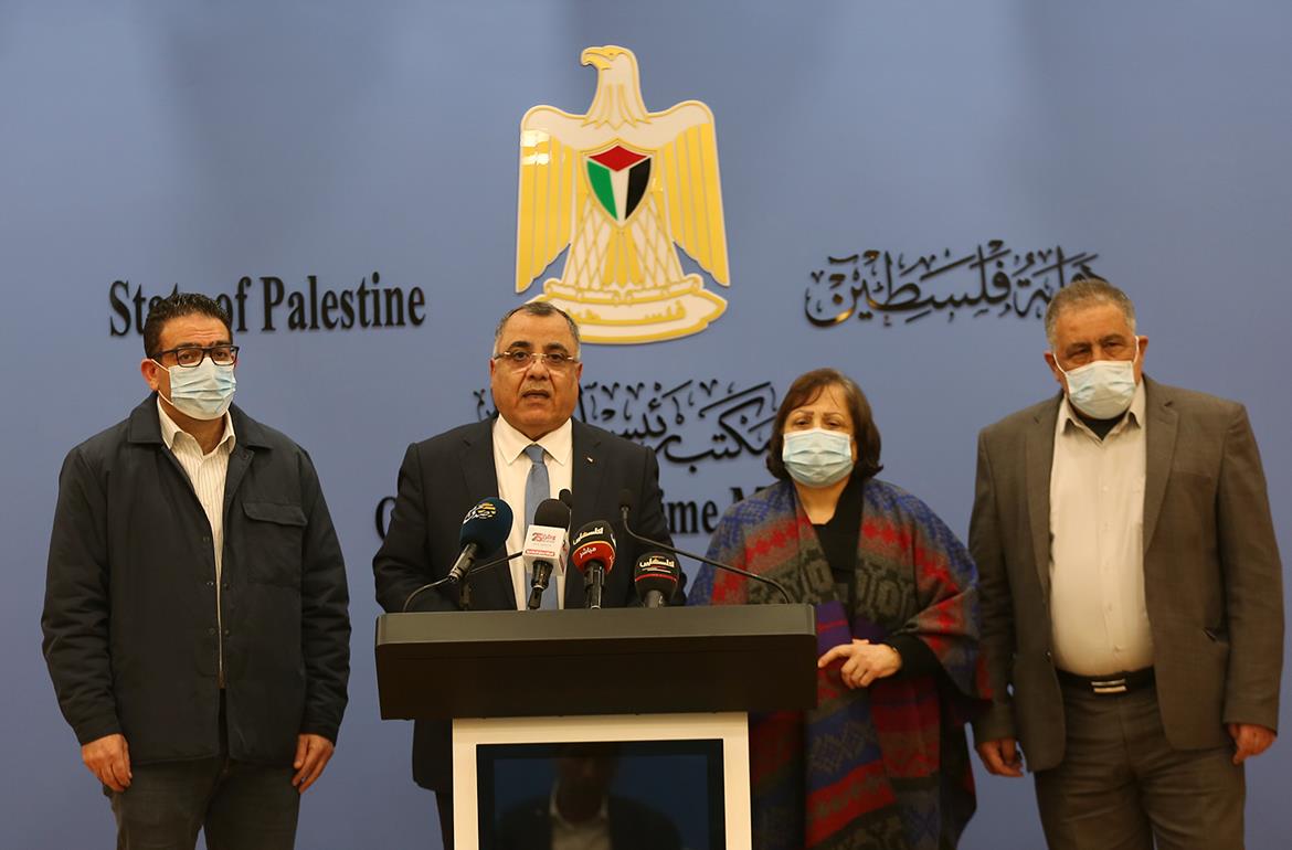 جانب من المؤتمر الصحفي