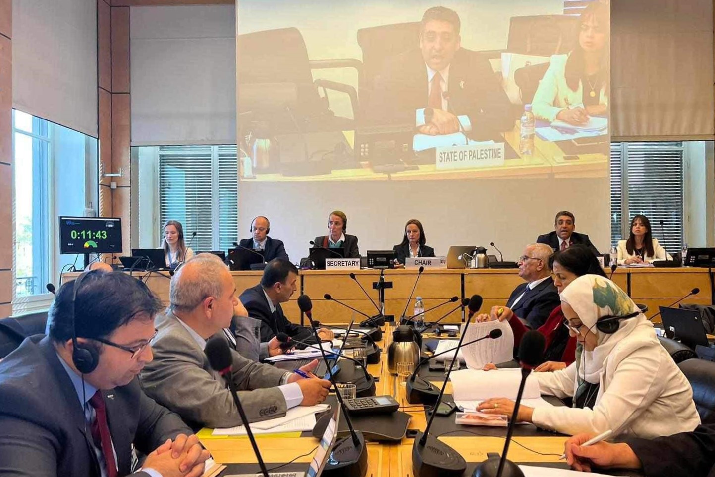 جانب من الاجتماعات