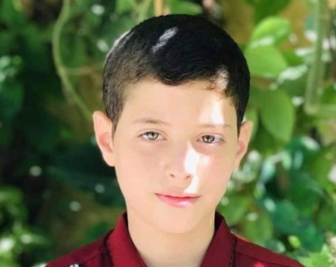 الشهيد الطفل أحمد عبد الناصر رابي  