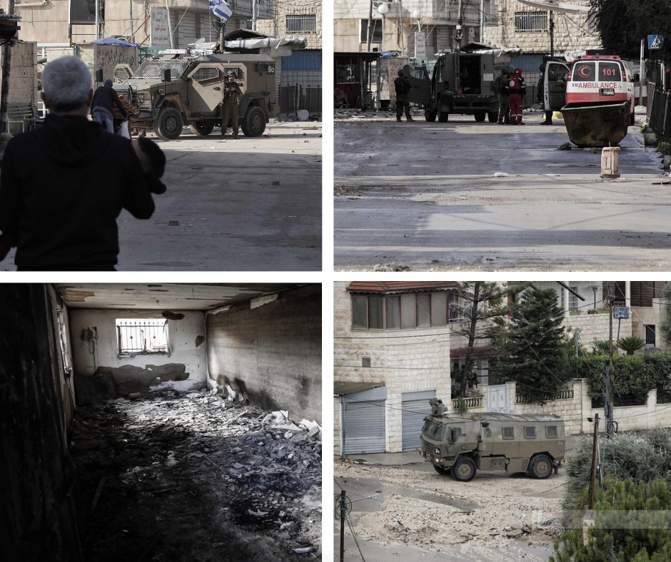 جيش الاحتلال يواصل عدوانه على جنين ومخيمها لليوم الثالث (تصوير: محمد منصور/ وفا)