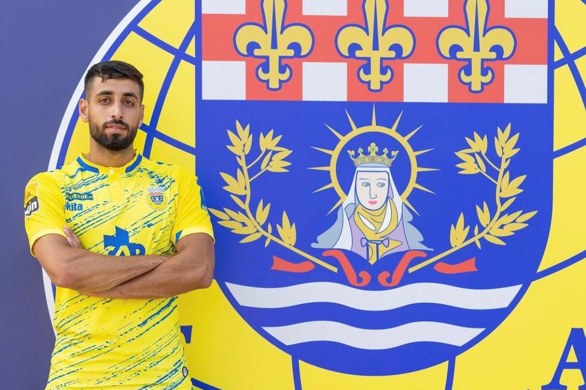 لاعب منتخبنا الوطني عدي الدبّاغ المحترف في نادي أروكا البرتغالي