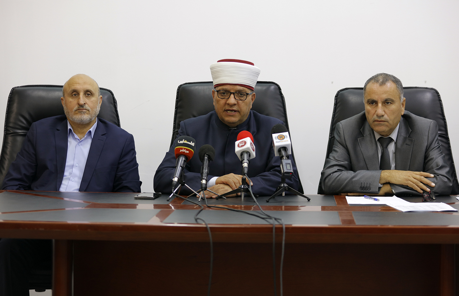 جانب من المؤتمر الصحفي