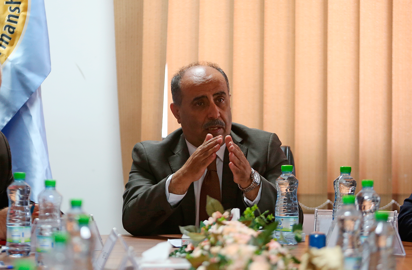 وزير الزراعة رياض العطاري