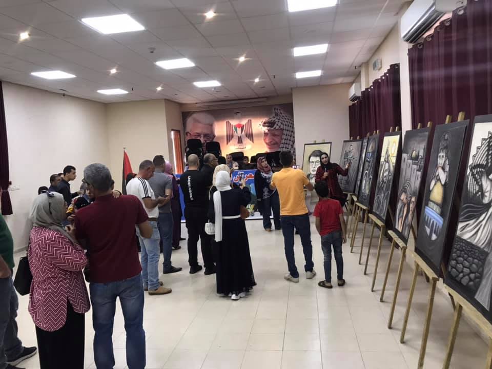 جانب من المعرض (عدسة: ثائر أبو بكر/ وفا)