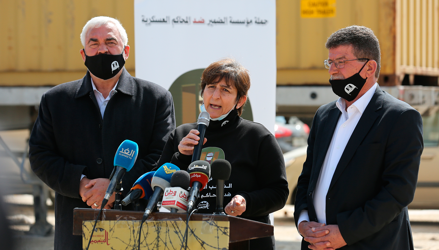 جانب من الوقفة (عدسة: بهاء نصر)