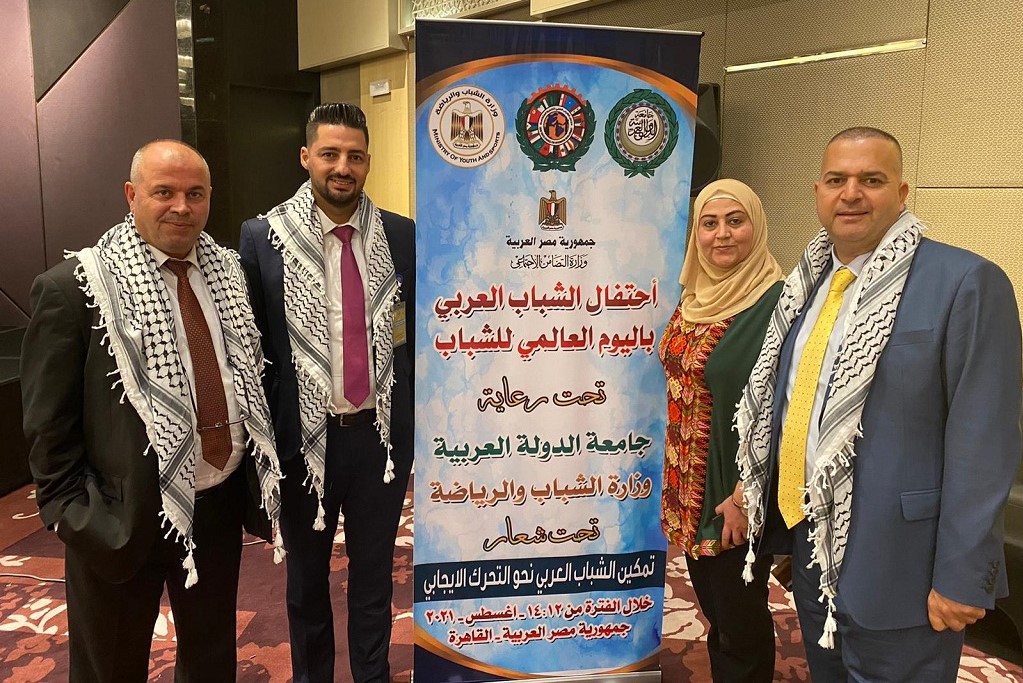 الوفد الفلسطيني المشارك في الفعاليات