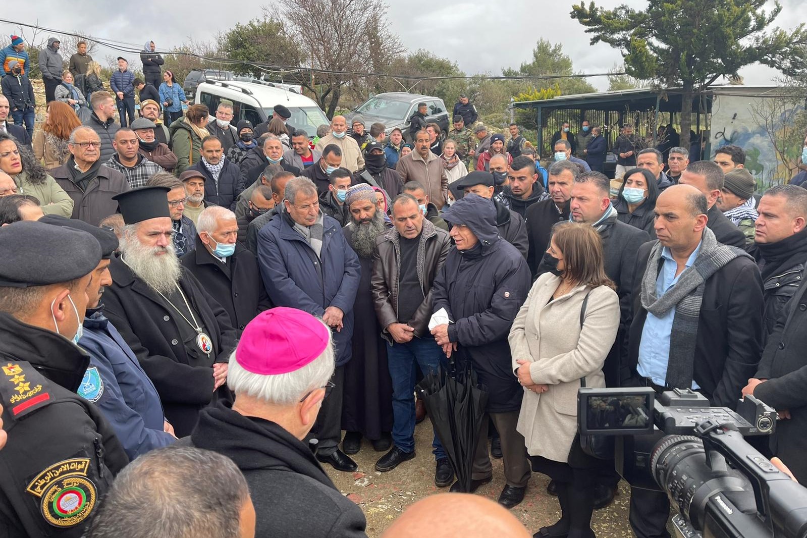 جانب من التظاهرة