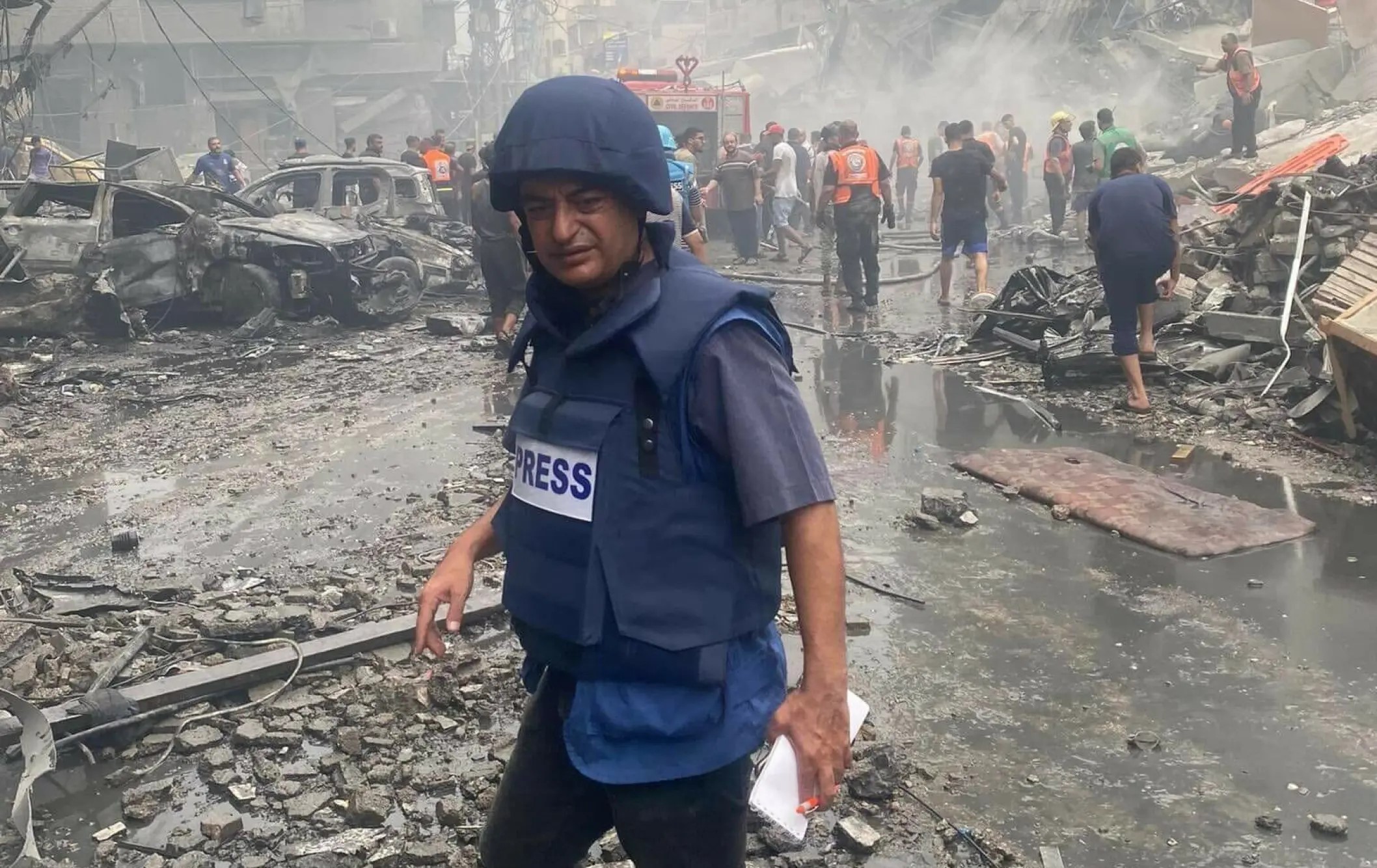 الزميل الصحفي سامي أبو سالم