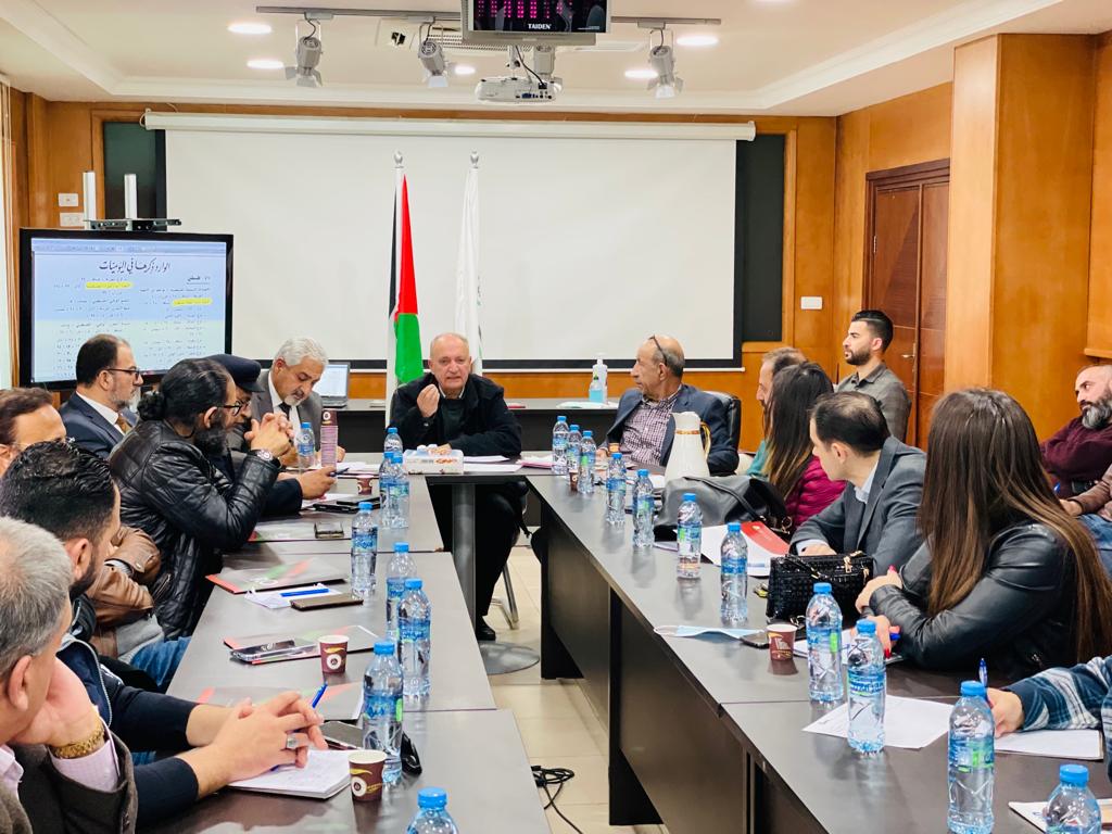 جانب من الورشة