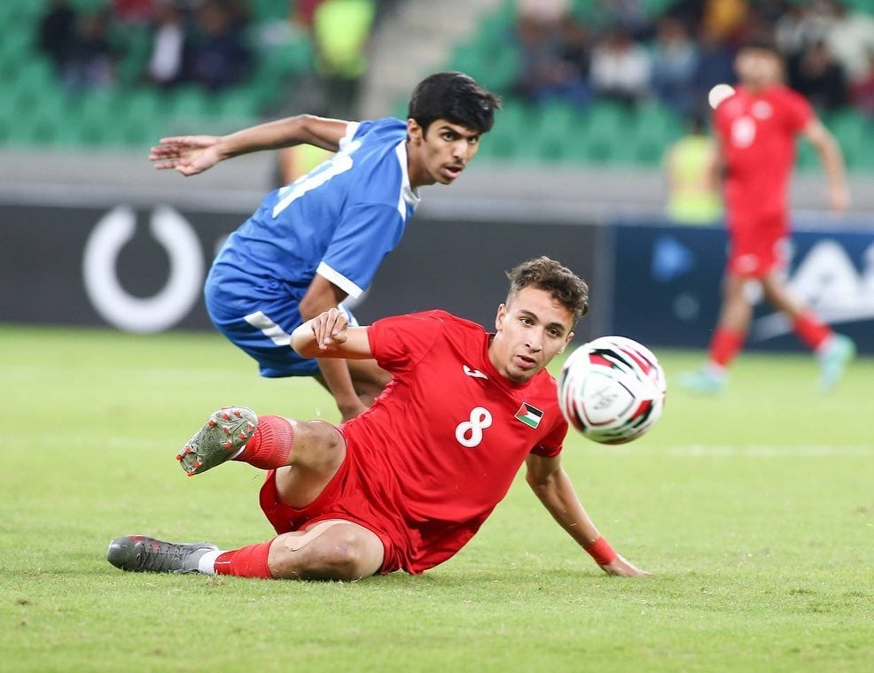 جانب من المباراة 