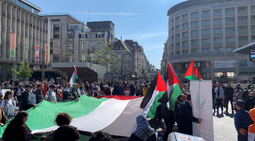 جانب من الوقفة