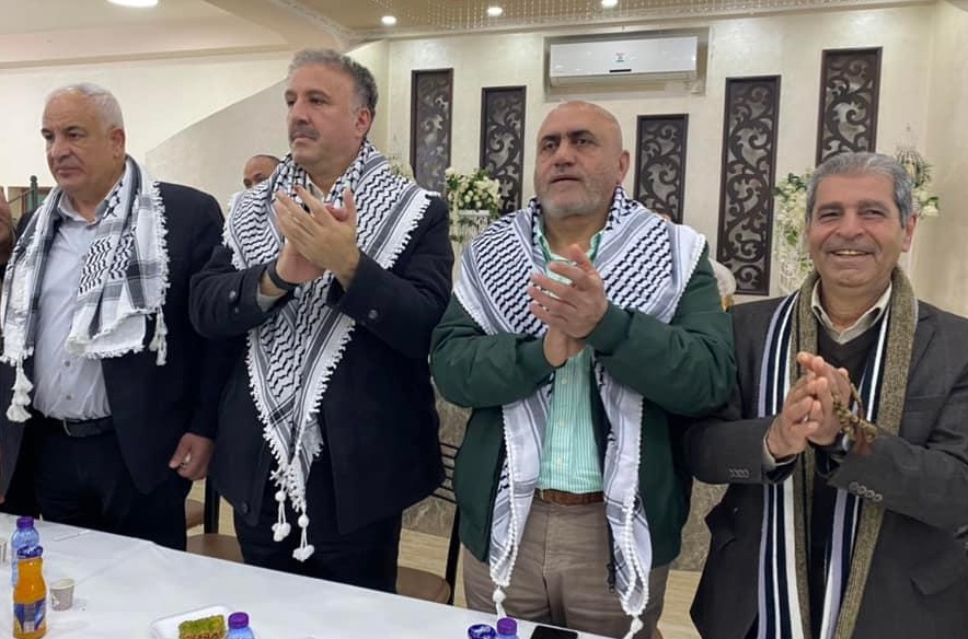 جانب من الاحتفال (تصوير: ثائر أبو بكر/وفا)