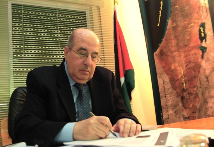 رئيس المجلس الوطني الفلسطيني سليم الزعنون