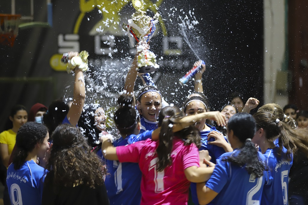 فتيات "سرية رام الله" يحتفلن باللقب