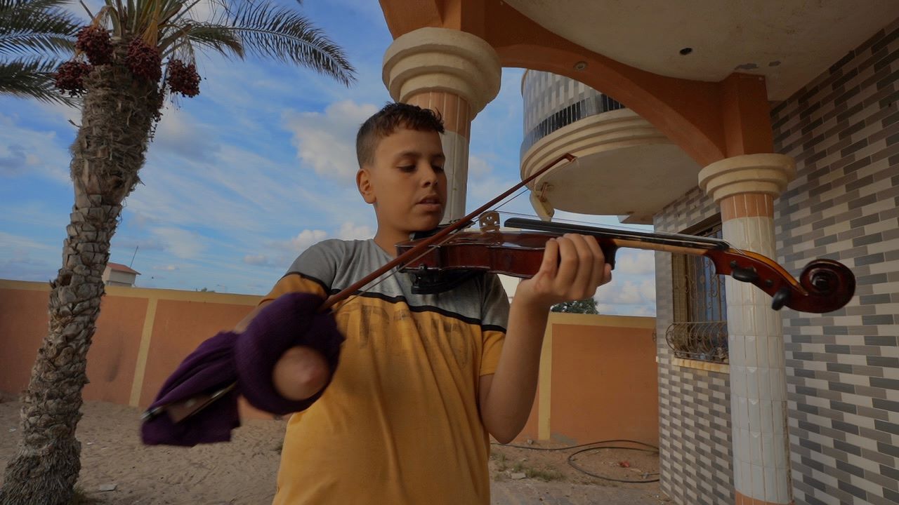 الفتى محمد أبو عيدة (الأناضول)