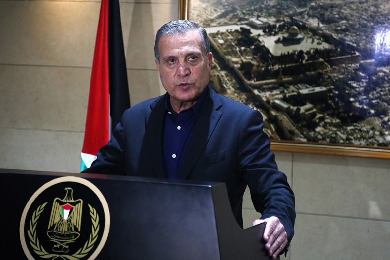 الناطق الرسمي باسم الرئاسة الفلسطينية نبيل أبو ردينة