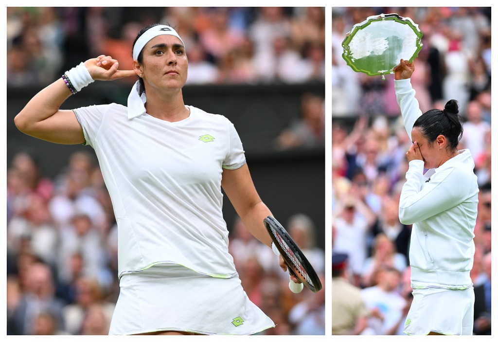 نجمة كرة المضرب التونسية أنس جابر 