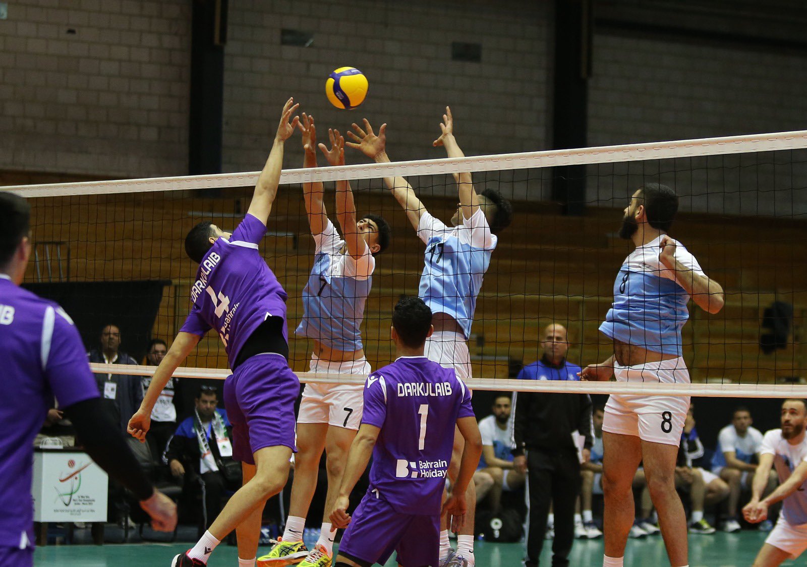 جانب من المباراة