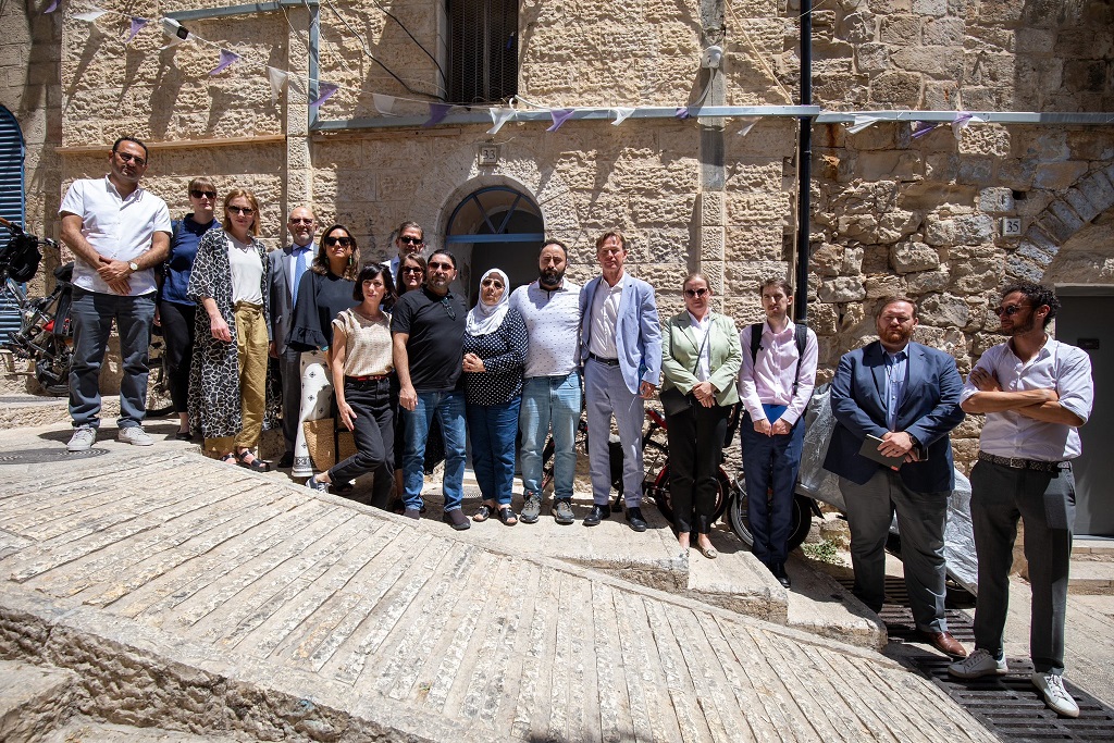 جانب من زيارة الوفد 