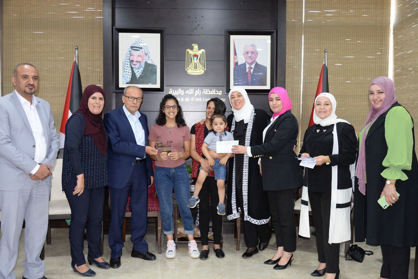 جانب من التكريم