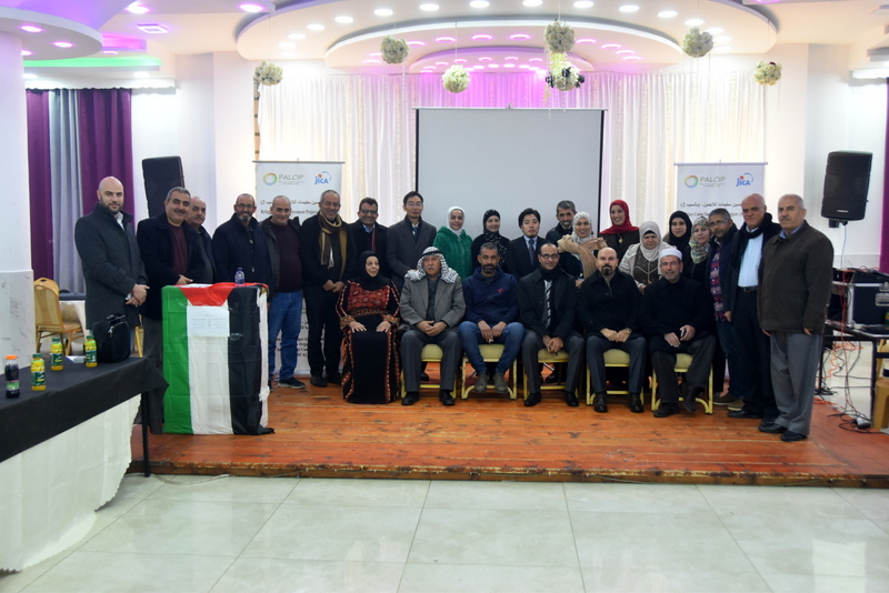 المشاركون في حفل إطلاق المشروع