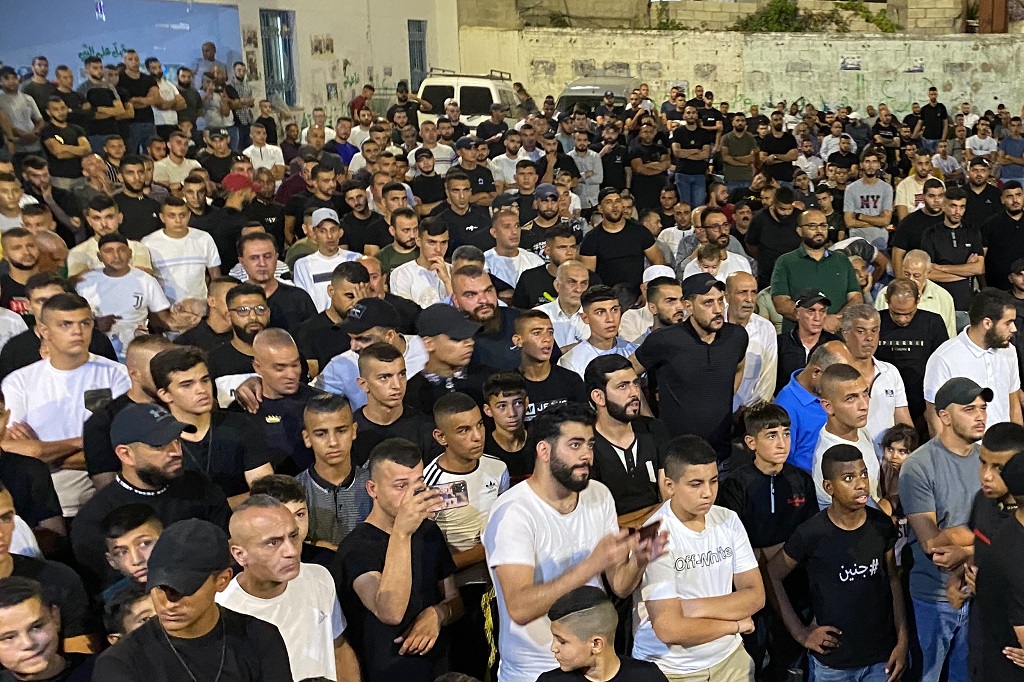 جانب من المهرجان (تصوير: ثائر أبو بكر/وفا)