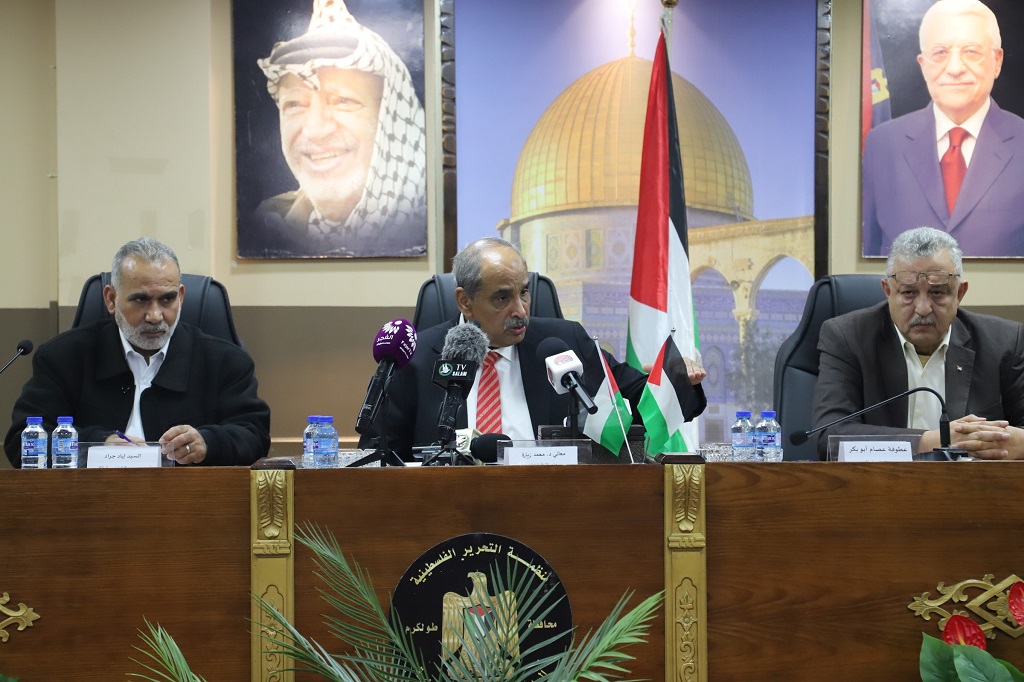 جانب من المؤتمر الصحفي