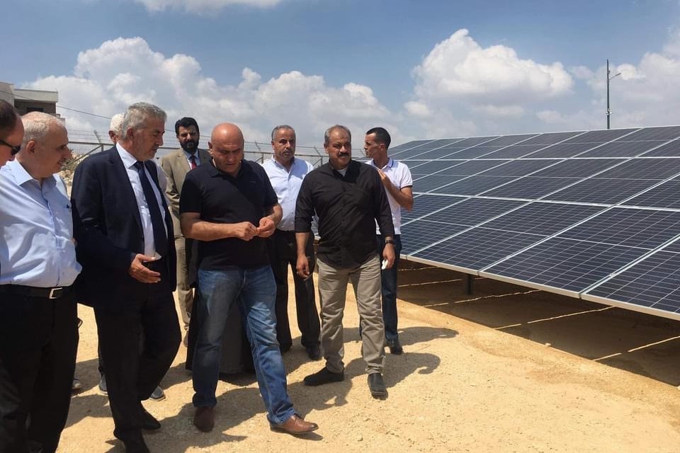 جانب من افتتاح المشروع