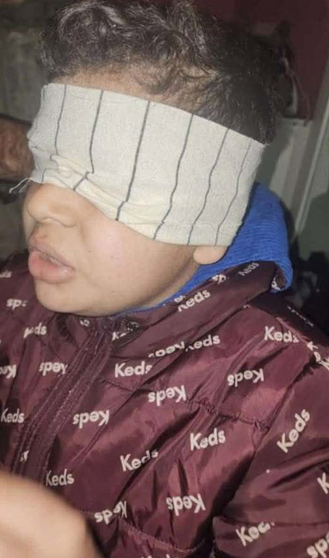 الطفل أحمد الديك