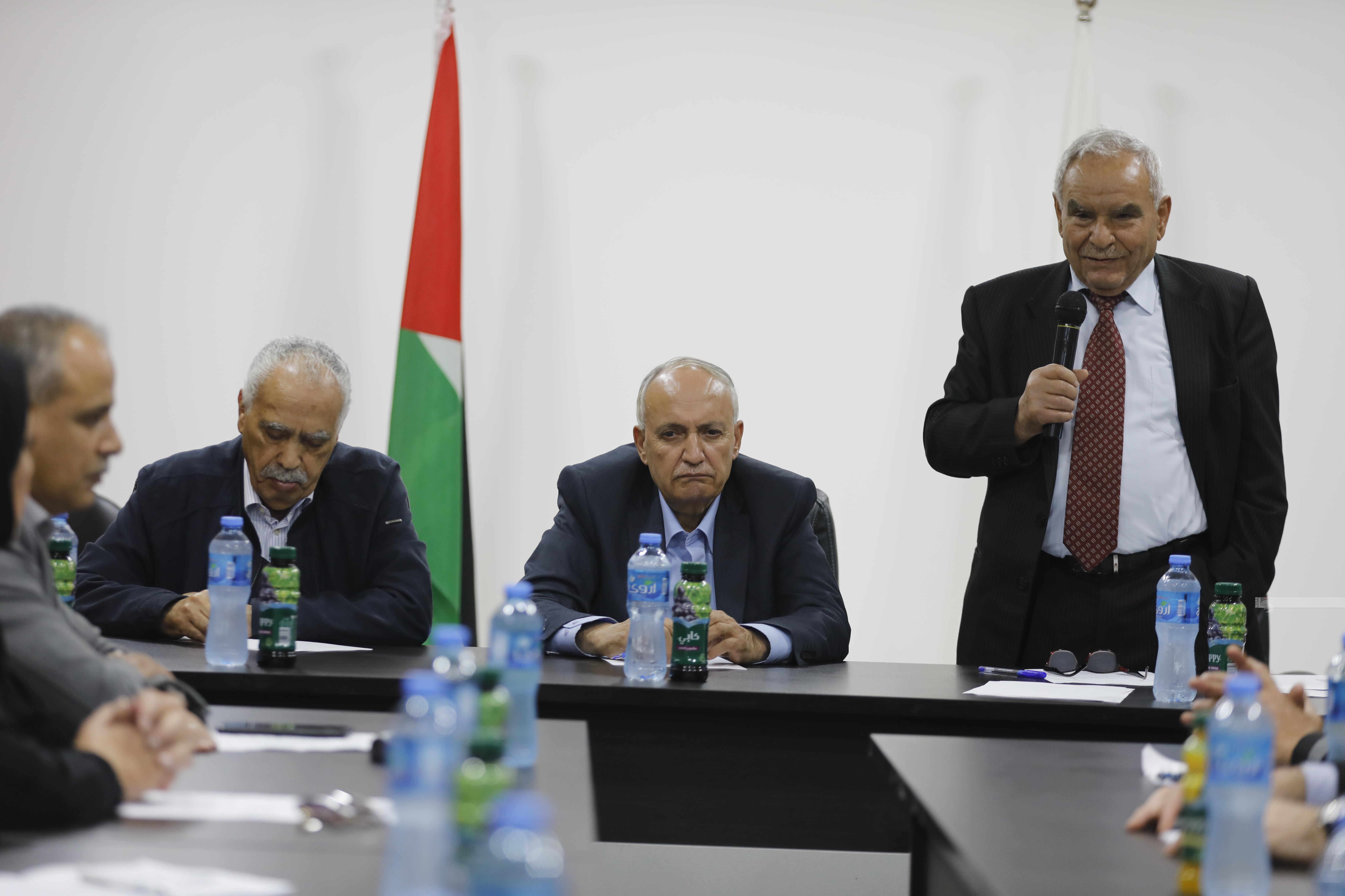 جانب من الاجتماع (تصوير: محمد أبو زيد/ وفا)