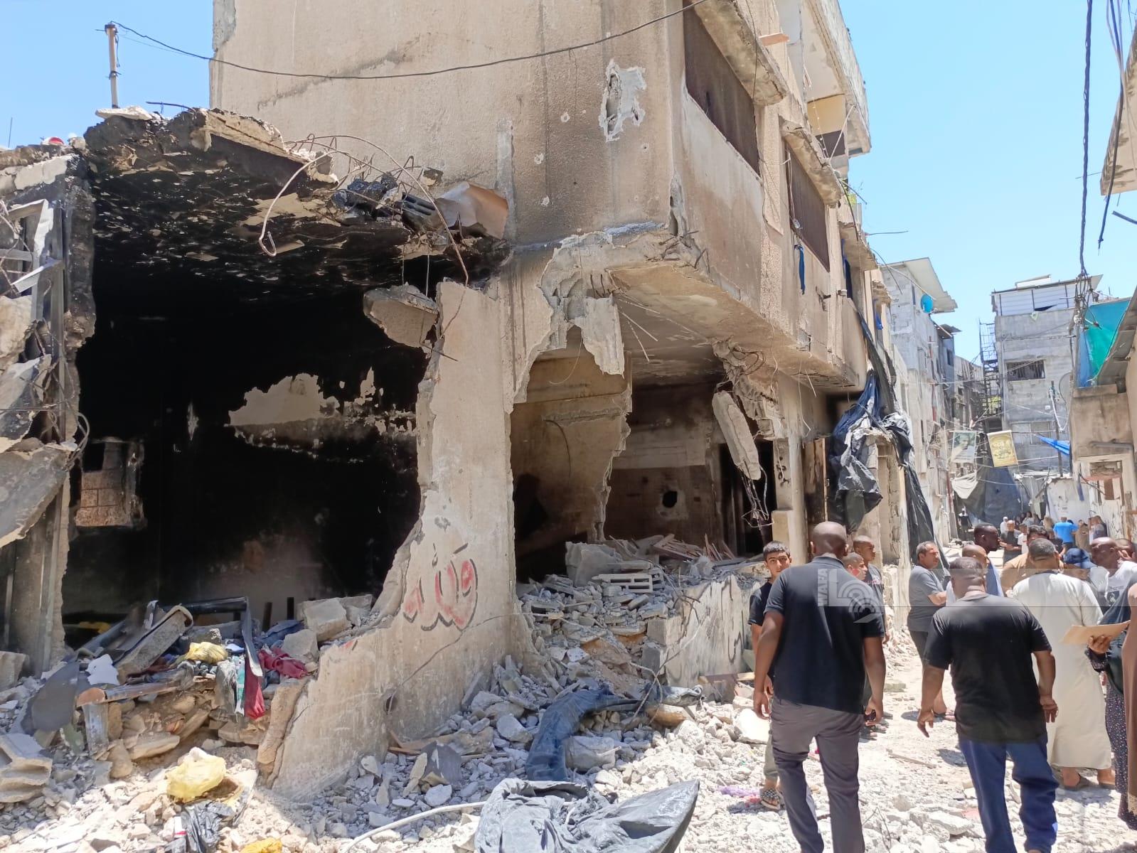 الاحتلال يخلف دمارا كبيرا في مخيم طولكرم (تصوير: وفا عواد)