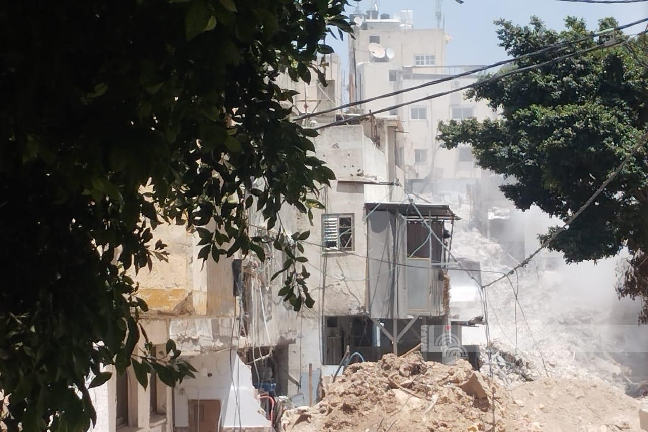 جانب من الدمار الذي ألحقه الاحتلال الإسرائيلي بمخيم طولكرم (أرشيف: وفا)