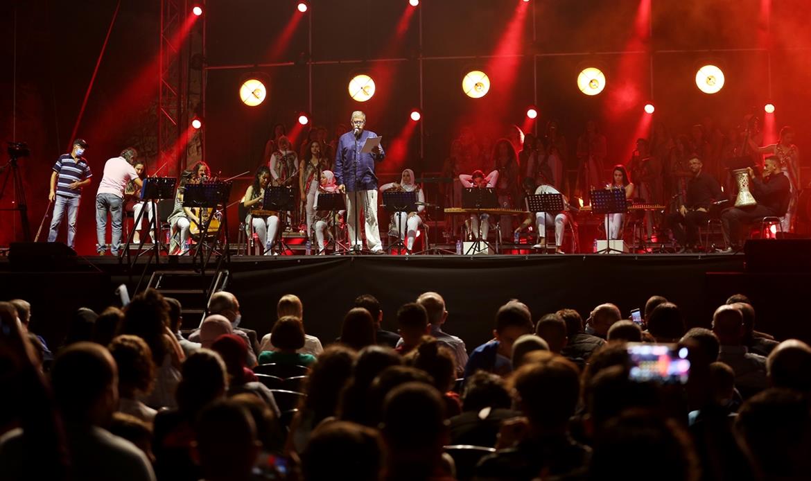 جانب من العرض (عدسة: محمد نوفل/وفا)